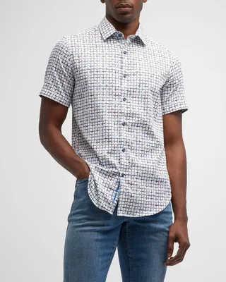Men's The Shocker Short Sleeve Sport Shirt