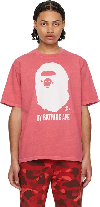 BAPE Red Overdye T-Shirt