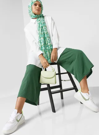 Wide Leg Casual Pants