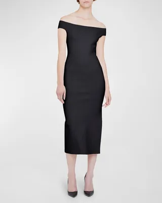 Aphrodite Off-The-Shoulder Dress