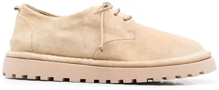 Lace-Up Suede Brogues