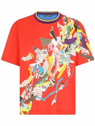 Graphic Print Logo T-Shirt