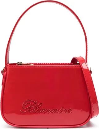 Logo-Detail Leather Mini Bag