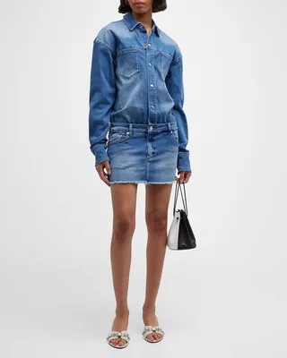 Linda Denim Mini Dress