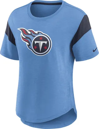 Nike Women's Fashion Prime Logo (NFL Tennessee Titans) T-Shirt in Blue