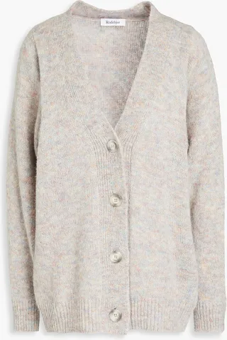 Juliette mélange knitted cardigan