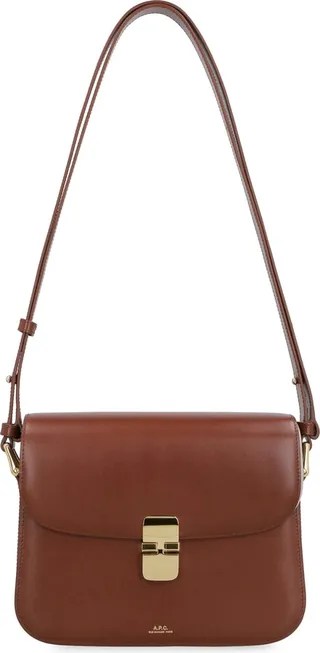 Grace Leather Crossbody Bag