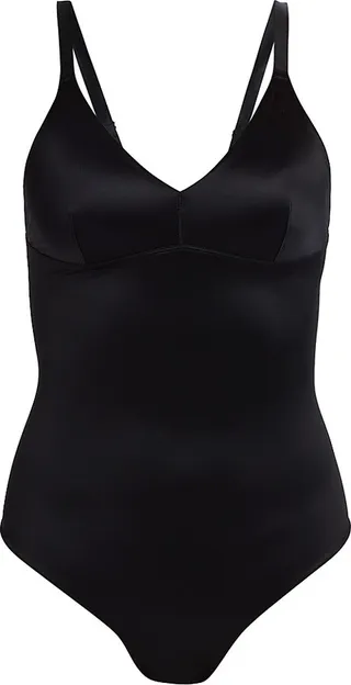 Satin Thong Bodysuit