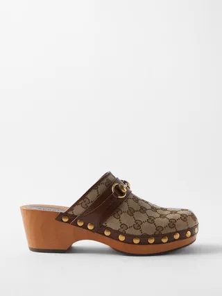 Horsesbit Gg-canvas Clogs
