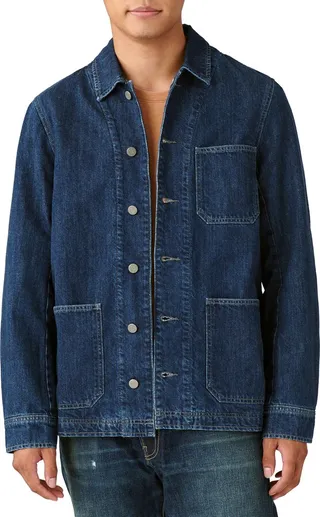x Yellowstone Embroidered Denim Chore Jacket