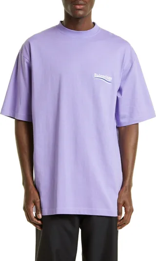 Campaign Logo Oversize Cotton Graphic Tee