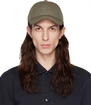 A.P.C. Khaki Charlie Cap
