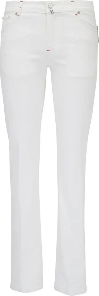 Slim-Cut Denin Trousers