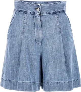 A.P.C. Denim Bermuda Shorts