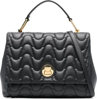 Quilted Leather Tote Bag