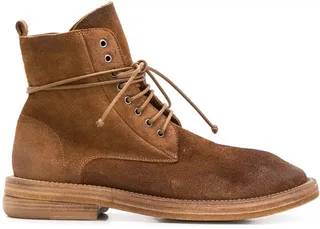 Lace-Up Ankle Boots