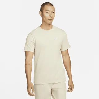 Men's Nike Sportswear Club T-Shirt in Brown