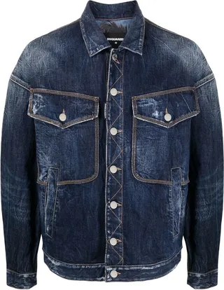 Stonewashed Denim Jacket