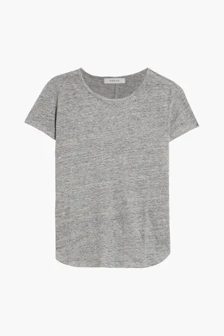 Slub linen-jersey t-shirt