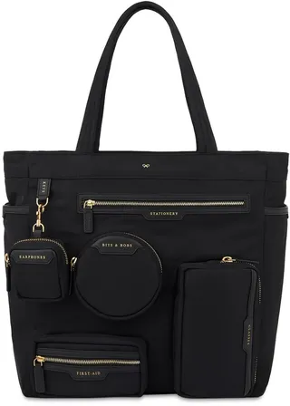 Working From Home recycled nylon tote