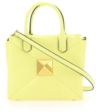 Valentino Garavani Roman Stud Quilted Tote Bag