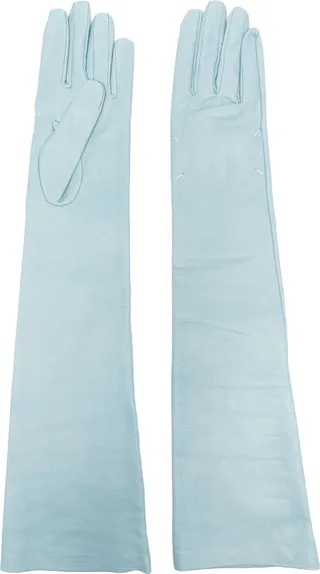 Full-Sleeve Leather Gloves