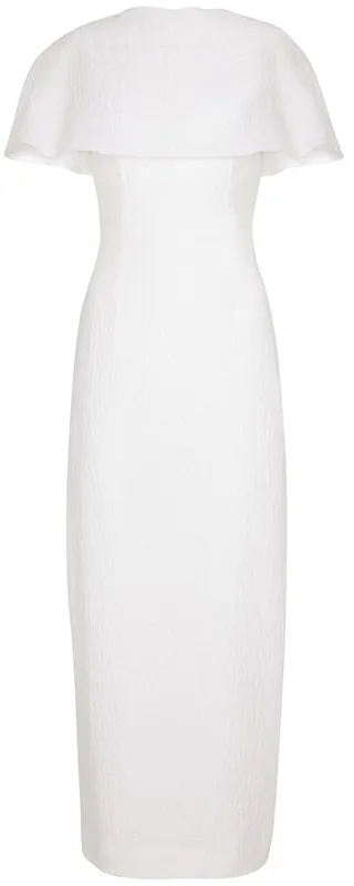 Blaine cloque maxi dress