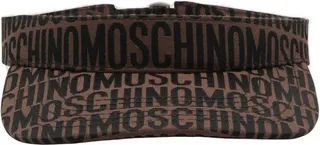 Moschino Logo-Printed Rear Touch-Strap Fastened Sun Visor