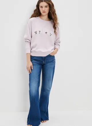 Crew Neck Logo Sweatshirt