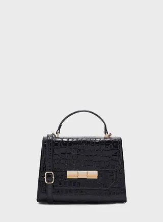 Flapover Crossbody Bag