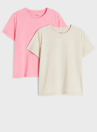 Kids 2 Pack Assorted Drymove T-Shirts
