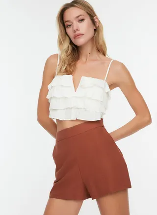 High Waist Mini Shorts