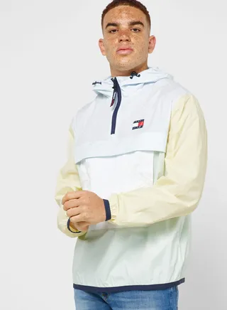 Logo Color Block Jacket