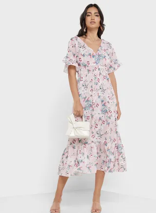 Floral Printed Dress
