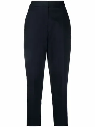 Essential slim-fit ankle trousers
