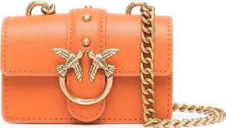 Logo-Plaque Mini Crossbody Bag