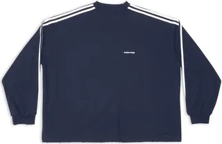 x adidas logo-embroidered long-sleeved T-shirt