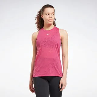 Reebok Burnout Tank Top Womens Athletic Tank Tops X Small Semi Proud Pink