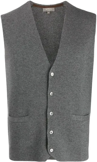 cashmere Carnaby knitted vest