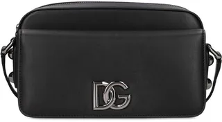 DG leather crossbody bag