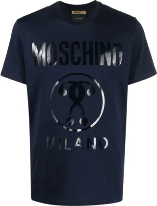 logo-print T-shirt