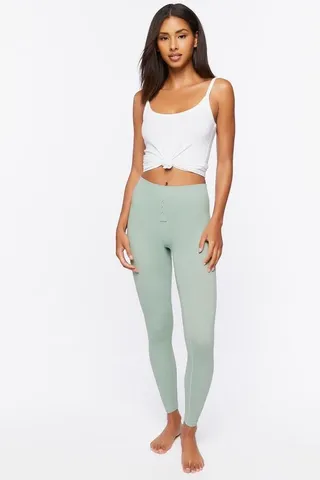 Seamless Mid-Rise Leggings