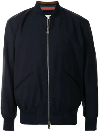 Zip-Up Bomber Jacket