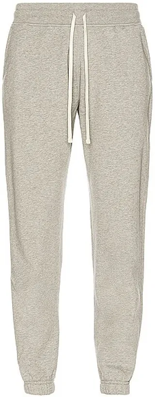 Reigning Champ Cuffed Sweatpant in Light Grey