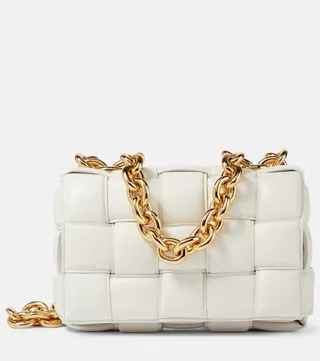 Chain Cassette leather shoulder bag