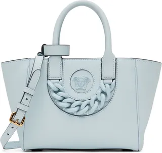 Versace Blue 'La Medusa' Bag
