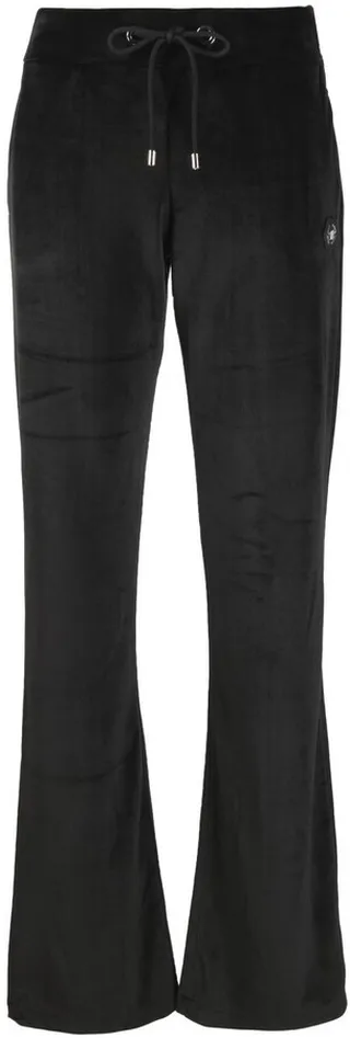 Hexagon-patch track trousers