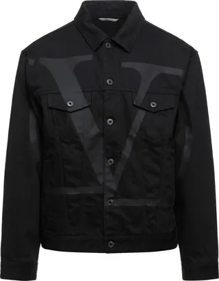 Denim Outerwear Black