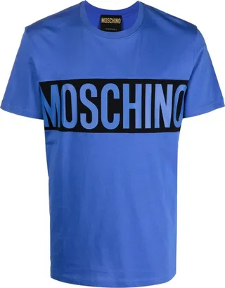 logo-print cotton T-shirt