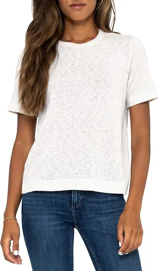 Eco Slub Wide-Hem Tee